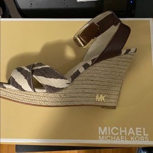 Micheal kors wedges brand new